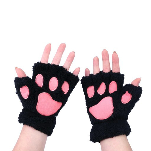 Перчатки лапка без пальцев. Перчатки лапки. Кошачьи перчатки без пальцев. Перчат-Ларки без пальцев. Перчатки лапки черные.