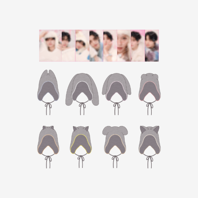 STRAY KIDS SKZ 5'CLOCK BEANIE