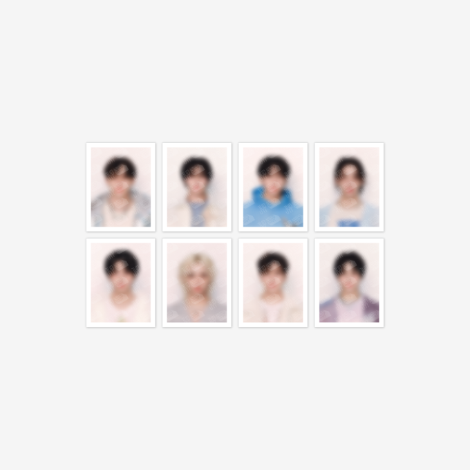 STRAY KIDS SKZ 5'CLOCK ID PHOTO SET