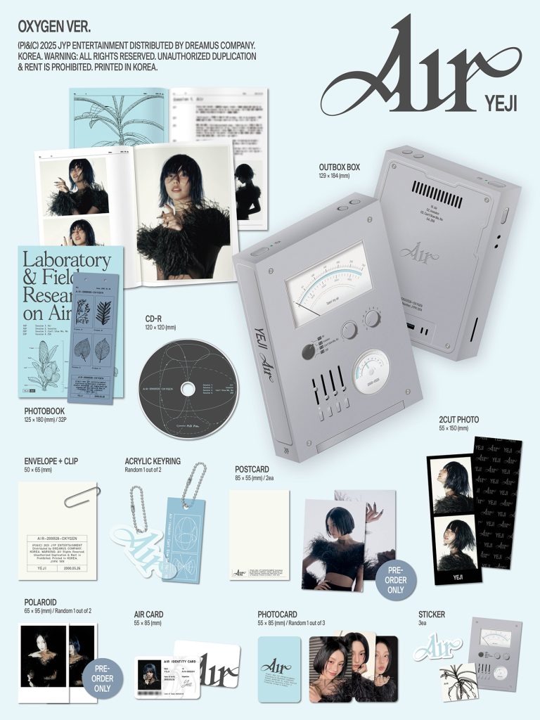 Album YEJI Air (Oxygen Pack Ver) a