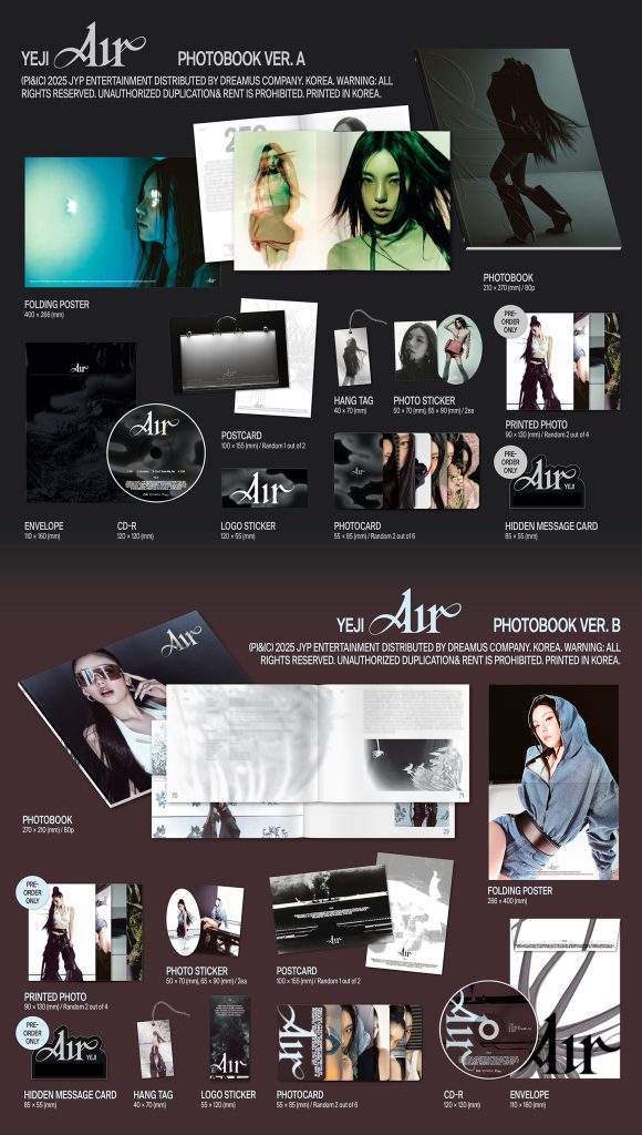 Album YEJI Air (Photobook Ver) a