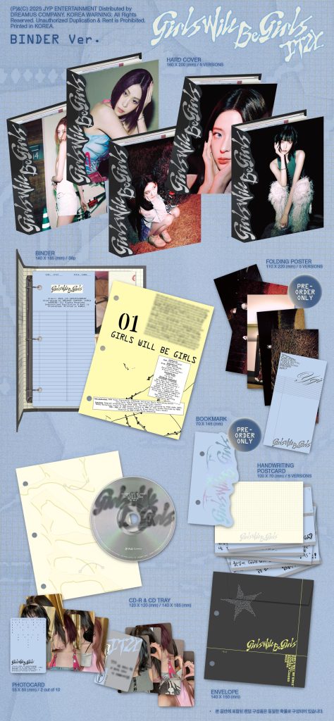 Album ITZY Girls Will Be Girls (Binder Ver.) a