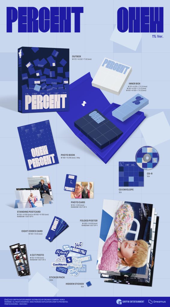 Album ONEW PERCENT (Photobook Ver.) a