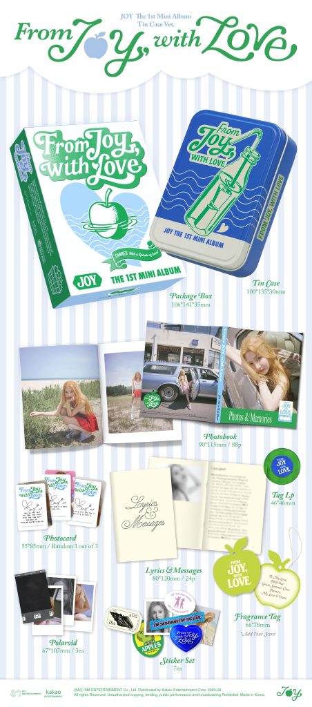 Album JOY From JOY, with Love (Tin Case Ver.) (SMART ALBUM) a