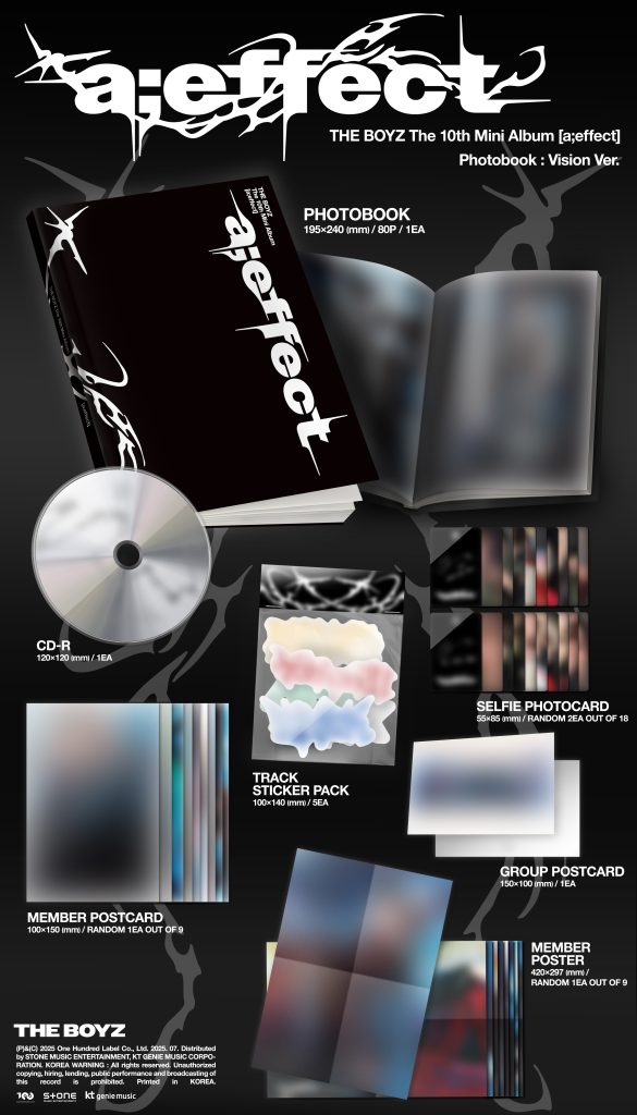 Album THE BOYZ a;effect vision a