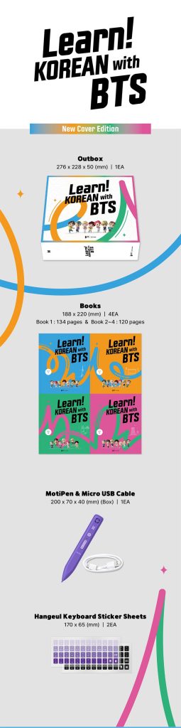 Learn! KOREAN with BTS (Global New Cover Edition) a
