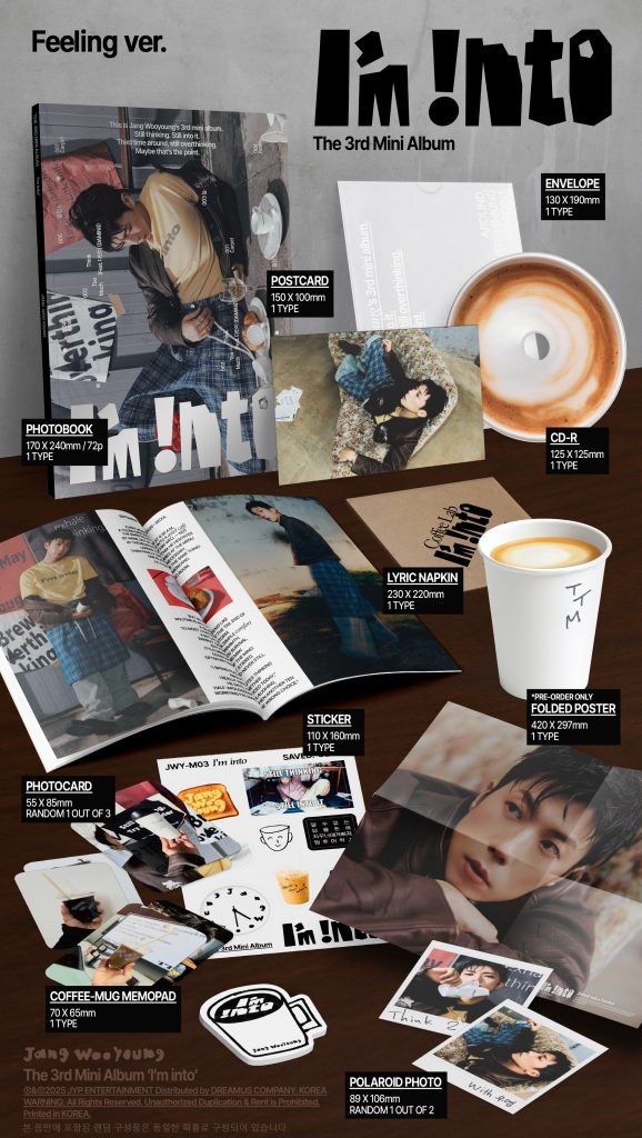 Album JANG WOO YOUNG I’m into feeling