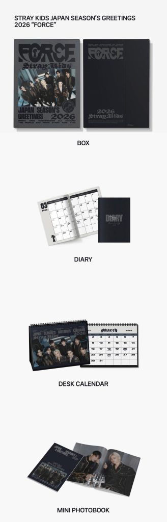 Stray Kids JAPAN SEASON'S GREETINGS 2026 FORCE a