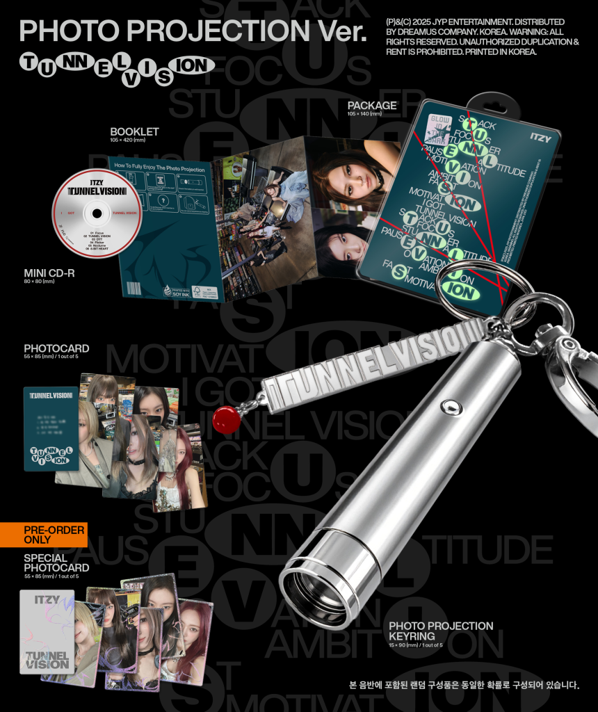 Album ITZY TUNNEL VISION (Photo Projection Ver) a