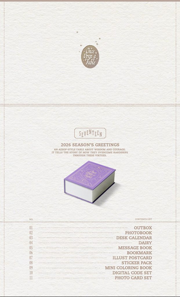 SEVENTEEN 2026 SEASON'S GREETINGS a