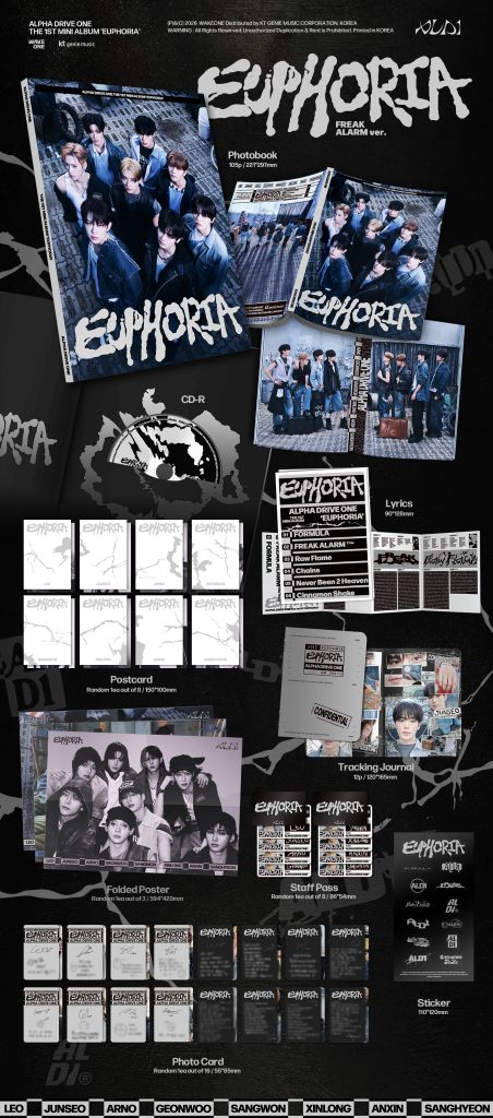 Album ALPHA DRIVE ONE EUPHORIA (FREAK ALARM Ver.) a
