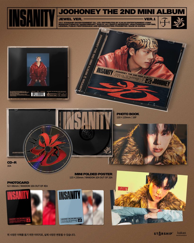Album JOOHONEY INSANITY (JEWEL Ver.) a