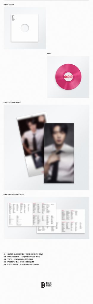 Album BTS ARIRANG (Standard Vinyl) jin pink a