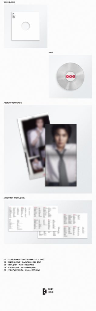 Album BTS ARIRANG (Standard Vinyl) suga clear a