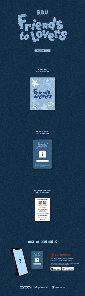 Album B.D.U Friends to Lovers (EVER ver.) a