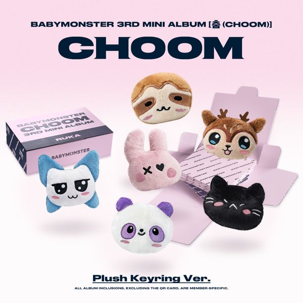 Album BABYMONSTER CHOOM Plush Keyring Ver