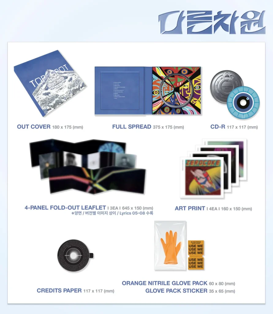 Album T.O.P ANOTHER DIMENSION c