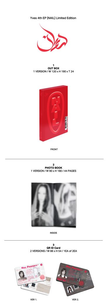 Album Yves NAIL (Limited Edition Ver.) (MD Album) a