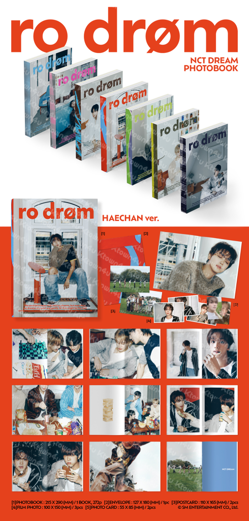 NCT DREAM PHOTOBOOK Ro drøm (HAECHAN ver.) a