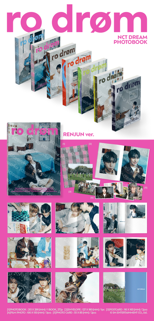 NCT DREAM PHOTOBOOK Ro drøm (RENJUN ver.) a